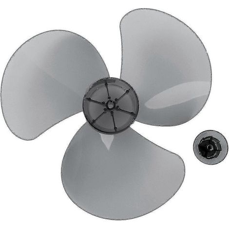 Pale de ventilateur en plastique - Trois/cinq pales - Cache-écrou inclus (1/4)