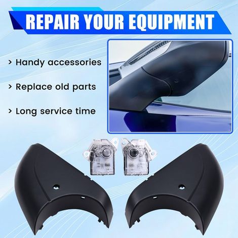 Four 12D945301 and 12D945302 tubes are suitable for Volkswagen ID6 rearview mirror base shells + puddle lights. (1/4)