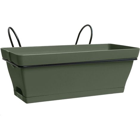 Poétic BABY ROMÉO Mini Blumenkasten Khaki 27,7 cm inklusive Halterung
