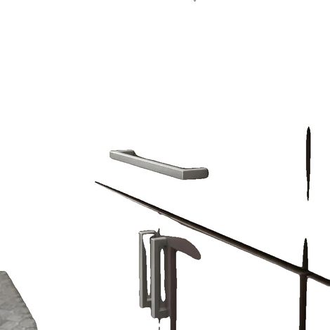 Maniglie per mobili, acciaio inox spazzolato, viti regolabili, verde militare (1/2)