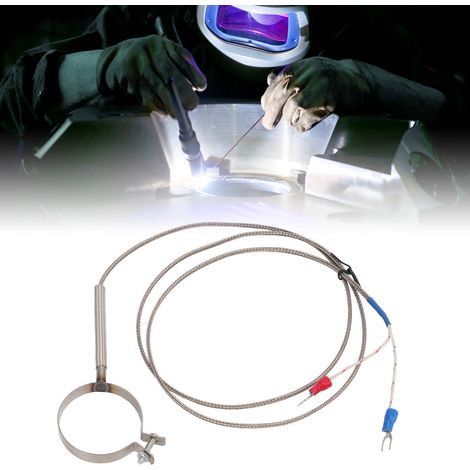 BERM/Belmei Ringthermoelement zur Temperaturmessung, leitfähiger Draht, Spritzgießmaschine, Zylindermaterial, Thermoelementdurchmesser: 40 mm, 1 m (1/5)