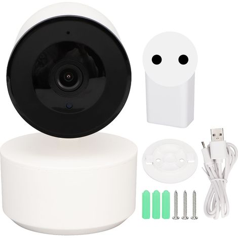 Caméra Surveillance Sans Fil 1296P HD, Contrôle à Distance, Vision Nocturne, pour Maison, 100‑240V (1/5)