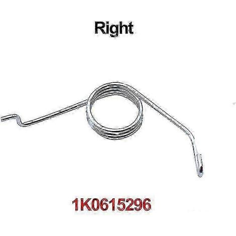 Ressorts de rappel de frein à main de qualité supérieure pour Peugeot 307, levier de frein de stationnement arrière, étrier en acier inoxydable 1k0615295 1k0615296 2001 - 2014 (côté droit) (1/4)
