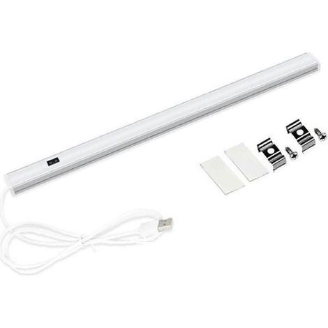 Lampe de placard LED à induction USB sans fil, à installer sous un meuble. (1/5)