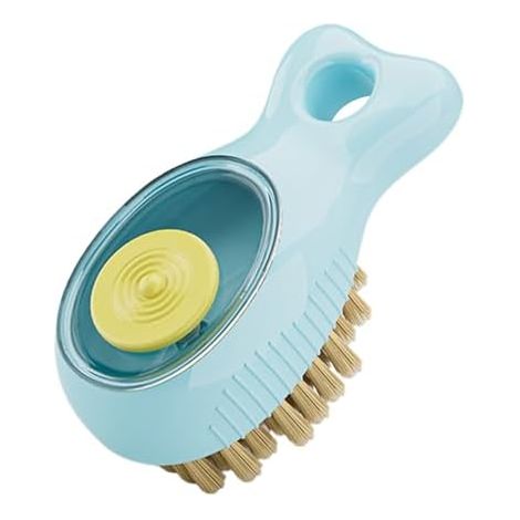 Brosse à vaisselle Outil pour évier avec distributeur de savon, ustensiles de nettoyage pour la cuisine, four, poêles à frire, plans de travail, filtres, joints de hotte (1/5)