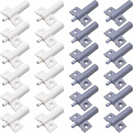Cuisine Amortisseur Porte,24Pcs Amortisseur de Porte de Meuble Tampons de Porte Cuisine Amortisseur Plastique Porte Haute (1/4)