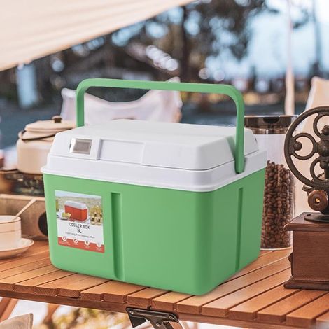 Strandkühlbox – Kleine, wasserdichte 5/8-Liter-Kühlbox für Auto, Camping, Büro, LKW und Reisen (1/5)