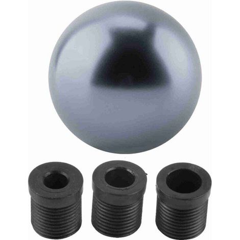 Pomello del cambio manuale universale per auto, XU, forma sferica rotonda (titanio), prodotto di alta qualità, durevole e affidabile, materiali selezionati - KZQ (1/4)