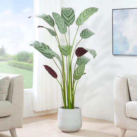 Decorative Artificial Bird of Paradise Tree with Plastic Planter and Artificial Moss 160cm