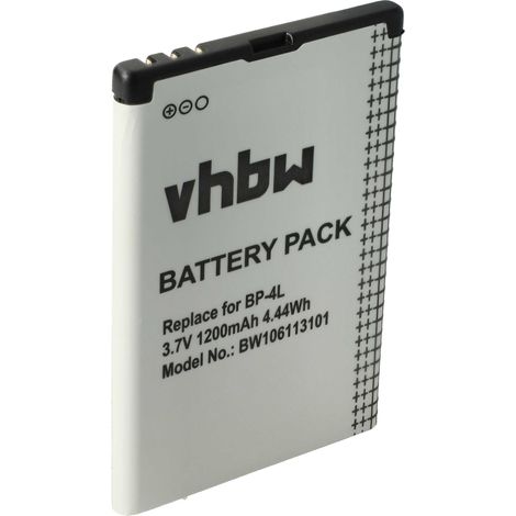 vhbw Akku kompatibel mit Acer beTouch E130, E130B Handy Smartphone Telefon (1000 mAh, 3,7 V, Li-Ion) (1/5)