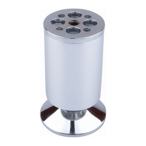 FA003 100 mm verstellbarer Möbelfuß, matt/glänzend verchromt SANS MARQUE