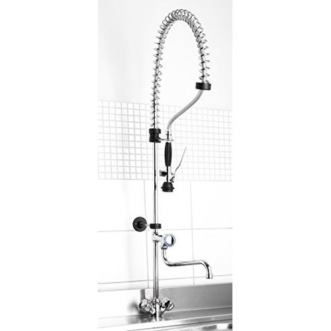 Rubinetto da cucina con bocchetta doccia a foro singolo - Hendi 970515 (1/3)