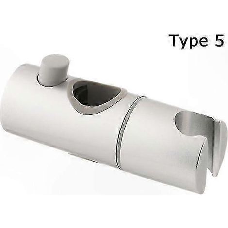 Support de barre de douche réglable et durable pour le rangement des accessoires de salle de bain, style E (1/5)