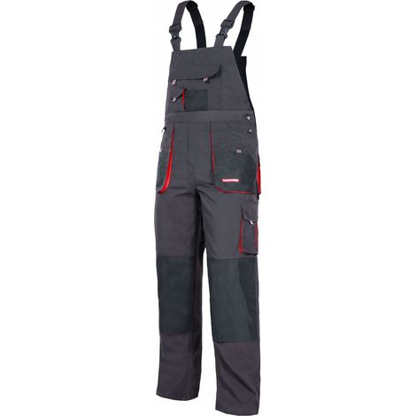 Peto de trabajo de algodón Lahti Pro, gris, talla XL, largo, 1 unidad. (1/5)