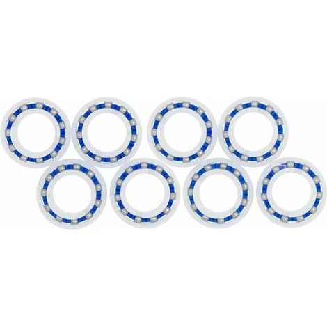 Set di 8 cuscinetti per ruote robot Polaris 280 180 adatti per pulitori per piscine C60 C-60
