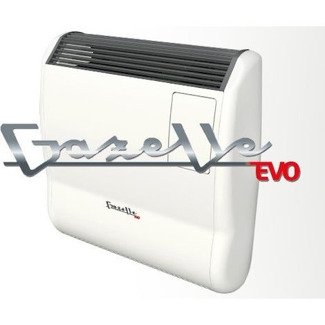 fondital gazelle evo 7000 gpl estufa de convección radiador de gas 5,88 kw kit de humo gratis