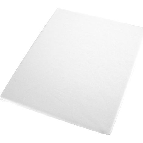 SÁBANA AJUSTABLE DE ALGODÓN 160X200CM BLANCA