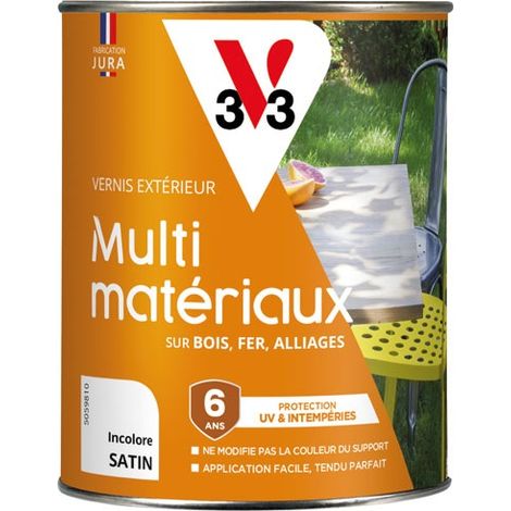 Barniz multi-materiales exterior incoloro satinado 0,25l - V33
