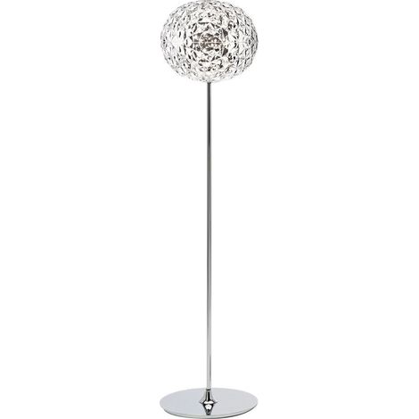Piantana da terra Planet trasparente 130cm dimmerabile Kartell 09387B4