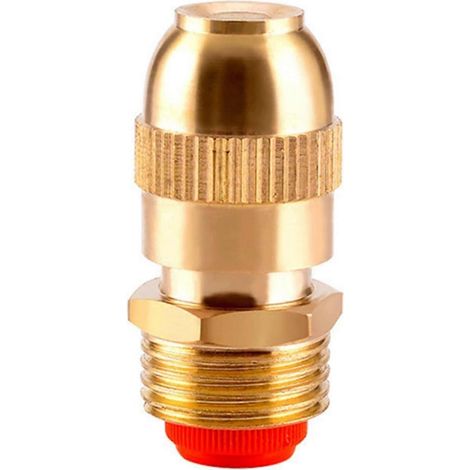 Adjustable Brass Garden Misting Nozzle Sprinkler with Clog Prevention Filter for Greenhouse 1PCS (1/5)