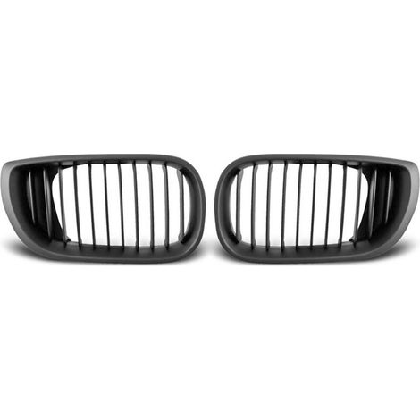 Paire grilles calandre BMW serie 3 E46 de 09/2001 a 03/2005 Noir Berline/Break-27318063 (1/2)