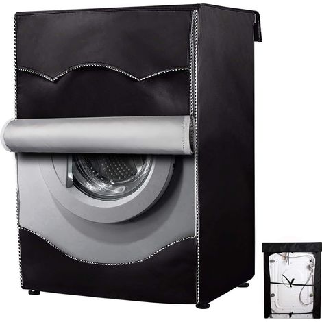 Housse pour lave-linge à chargement frontal - Imperméable et anti-poussière (XL)-AquaForge (1/3)