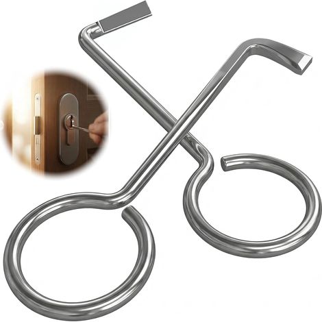 llaves universales profesionales para cerraduras, llaves maestras, llave universal para puertas interiores, abridores de puertas para cerraduras de dormitorios y portallaves, llave universal para cerr (1/5)