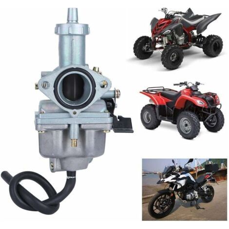 Carburatore per moto, in lega di alluminio, modello PZ26, 26 mm/1 pollice, adatto per moto da pista PIT PRO da 125 cc, 140 cc, 150 cc, moto da cross, quad, ATV e UTV.