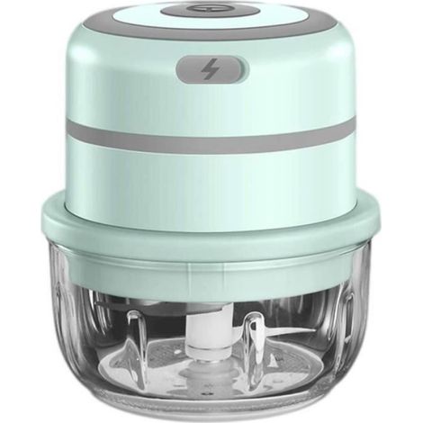 Électrique Hachoir Mini Électrique Alimentaire Processeur Mélangeur Hachoir À Viande Broyeur pour Légumes Oignon Fruits [495] (1/4)