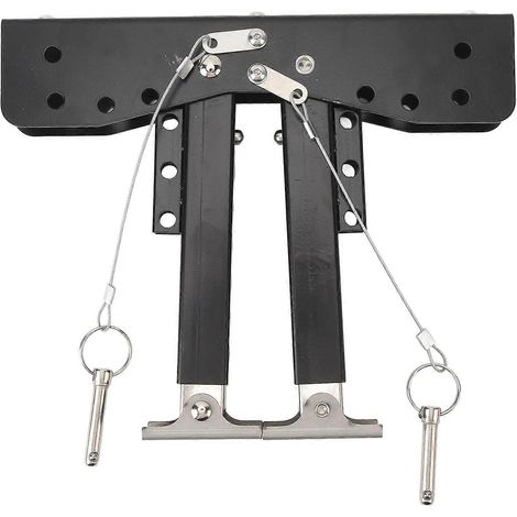 Kit de stabilisation d'escalier pour camping-car : polyvalent et réglable, il améliore la stabilité des marches de caravanes et camping-cars. (1/5)