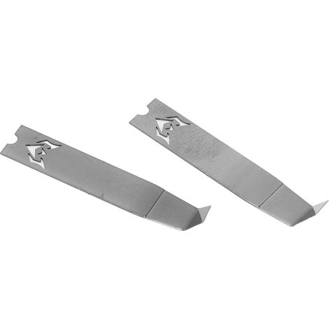 Lames Spudger en Acier Inoxydable, Courbure 135°, Épaisseur 0,12 mm, Outil de Levage Portable pour Réparation de Téléphone (1/5)