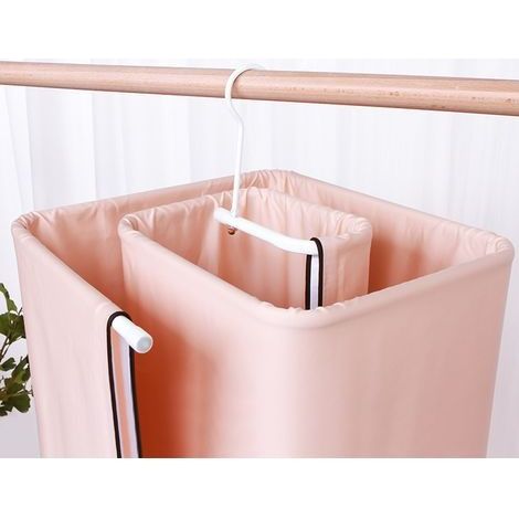 – Lot de 2 cintres en spirale pour draps et couvertures – Conception ventilée pour séchage rapide – Résistants et peu encombrants (1/4)