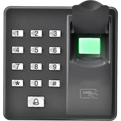 Lecteur RFID biométrique étanche à empreinte digitale pour le contrôle d'accès aux portes par carte à puce (identification) (1/5)