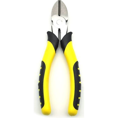 Pince combinée en acier à haute teneur en carbone, pince coupante diagonale de 15 cm, kit d'outils pour électricien et usage domestique-