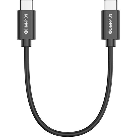 Câble USB-C 30 cm Noir (1/2)