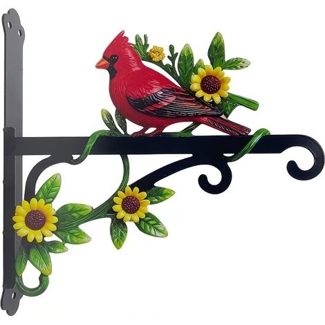Crochets pour plantes de jardin, supports de suspension, fixations murales robustes pour plantes en pot (1/4)