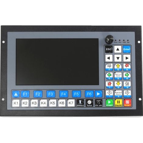 Controller CNC offline, Expert DDCS + Alimentatore + Tastiera M3K, Kit completo con alimentatore, Tastiera intuitiva, Livello esperto, 5 assi (1/2)