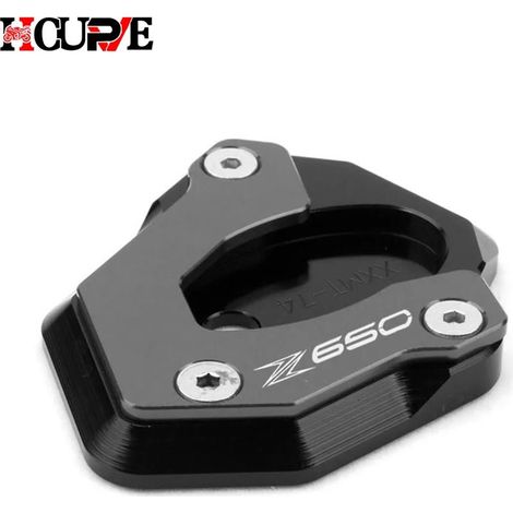 (Z650 Titanium) Béquille latérale CNC pour moto, compatible avec KAWASAKI Z650, Z900, Z900RS et Z 650 900 (2017-2023), maxpower