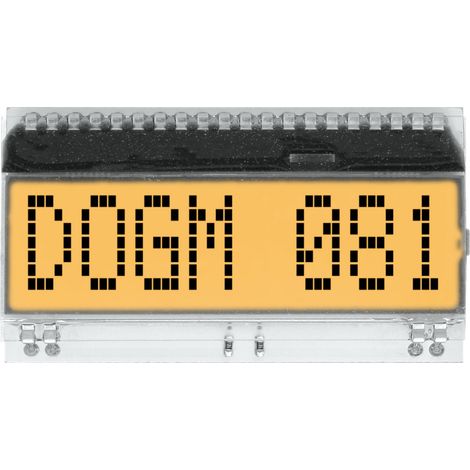 DISPLAY VISIONS 7-Segment-Anzeige Weiß 11.97 mm 3.3 V, 5 V Ziffernanzahl: 1