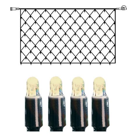 System LED "LED Lichternetz 2x1m" 100 LED´s, warmweiß, IP44 (1/5)