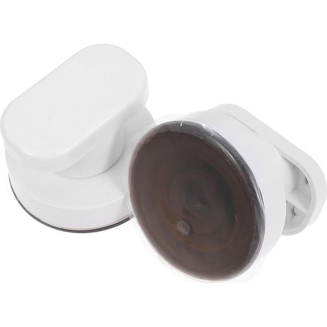 Poignées à ventouse, matériau ABS durable et fiable, conception antidérapante, lot de 2 pour portes (1/5)