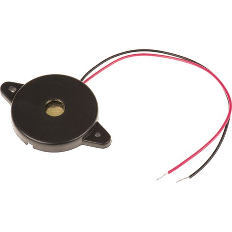 Buzzer piézo RS PRO 97dB Continu, 50V c.a. max, Montage panneau ( Prix pour 1 )