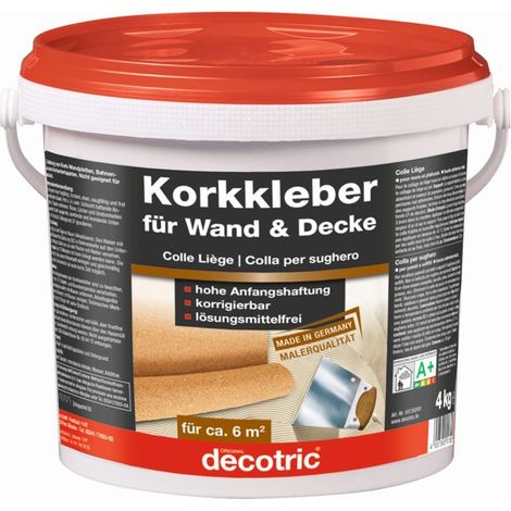 Decotric Korkkleber 4 kg Korkkleber