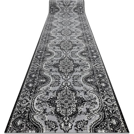 Läufer BCF MORAD Wiosna Rosette grau 70 cm grey 70x600 cm