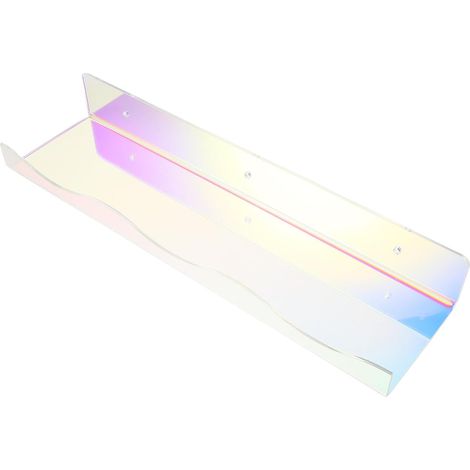 Étagère murale pour vernis à ongles et accessoires de nail art . colorée plusieurs niveaux en acryli