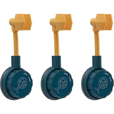 Lot de 3 supports de pommeau de douche à ventouse réglable pour pommeau de douche à main