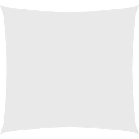 Maison Exclusive - Voile de parasol tissu oxford carré 3x3 m blanc (1/5)