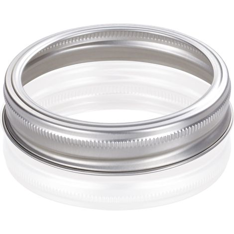Leifheit Schraubringe für Gläser, Ersatzdeckel, 12 Stück, Metall, Kunststoff, 36401 (1/4)
