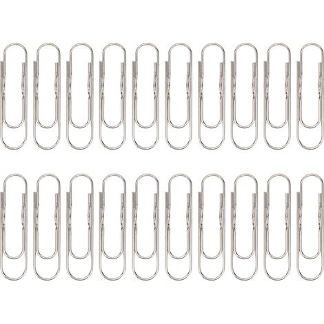 20 Metall-Stifthalter, silberne Clip-Stifthalter, robuste, langlebige und hochwertige galvanisierte Oberfläche, Büro, Schule, Meeting (1/5)