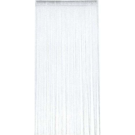 Rideau occultant, rideau de porte anti-mouches, paillettes, moustiquaire, panneau, rideaux en fil, décoration, mur, fenêtre, porte, franges, chambre, 100 x 200 cm